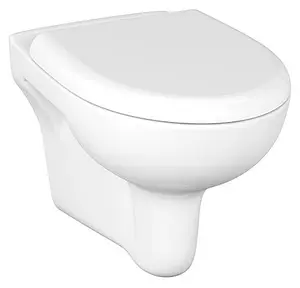 Унитаз подвесной безободковый Cersanit Nature Clean On белый S-MZ-NATURE-COn-DL-w Унитаз подвесной безободковый Cersanit Nature Clean On белый S-MZ-NATURE-COn-DL-w, 1