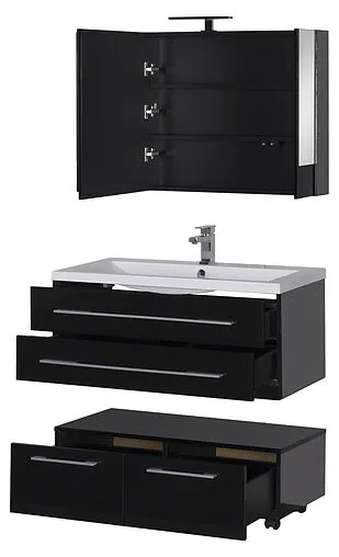 Шкаф-зеркало Aquanet Нота 100 камерино 168879