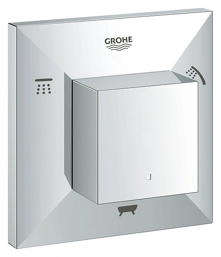 Вентиль переключающий на 3 потребителя Grohe Allure Brilliant хром 19798000