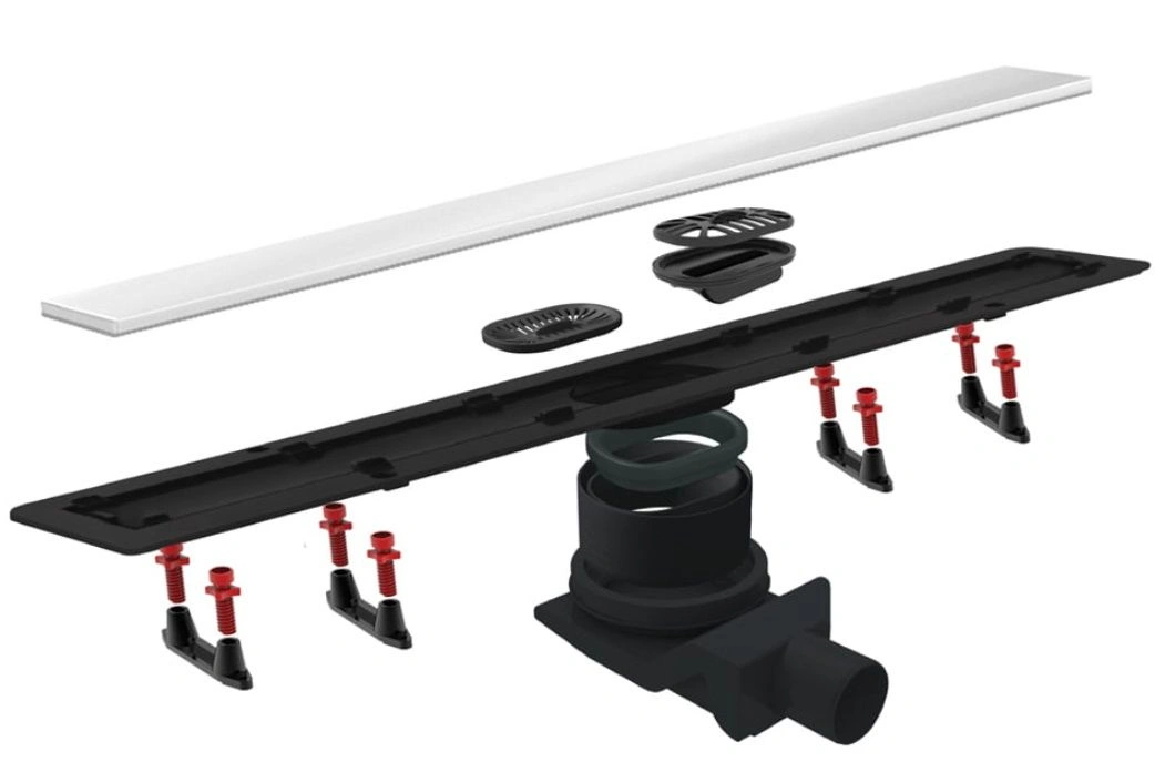 Лоток душевой Set 650мм h=62мм 0.8л/сек Pestan Confluo Frameless White Glass Line 650 13701213