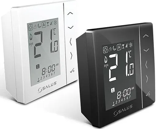 Беспроводной комнатный терморегулятор ZigBee Salus SMART HOME белый VS20WRF