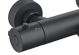 Термостат для ванны Aquatek Вега чёрный матовый AQ1043MB Термостат для ванны Aquatek Вега чёрный матовый AQ1043MB, 4