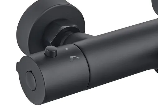 Термостат для ванны Aquatek Вега чёрный матовый AQ1043MB Термостат для ванны Aquatek Вега чёрный матовый AQ1043MB