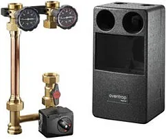 Насосный модуль с 3-х ходовым смесительным клапаном и сервоприводом 1½&quot;н х 1½&quot;н Oventrop Regumat M3-180 1357270 без насоса