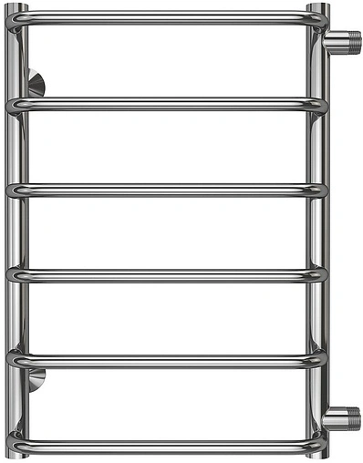 Полотенцесушитель водяной лесенка Terminus Стандарт П6 400х600 бп500 полированная сталь 4670078530325