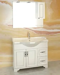 Шкаф-зеркало Comforty Севилья 100 R cлоновая кость 00003132628CF Шкаф-зеркало Comforty Севилья 100 R cлоновая кость 00003132628CF, 3