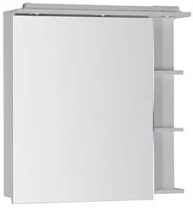 Шкаф-зеркало Aquanet Лаконика 85 L белый 00157600, 1
