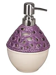 Дозатор для жидкого мыла Fixsen Navy хром/фиолетовый FX-A237-P1-1