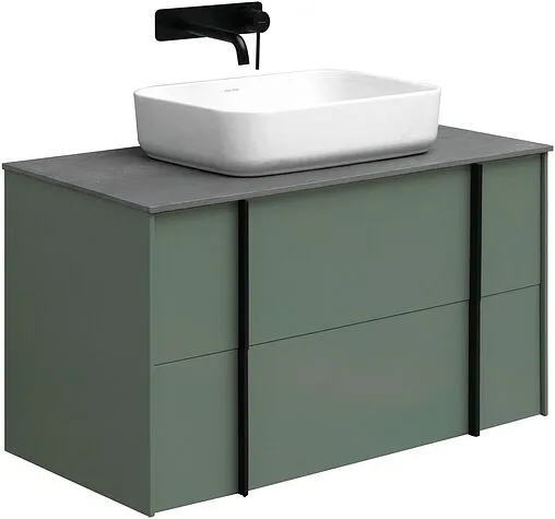 Тумба под умывальник подвесной Allen Brau Reality 90 олива 1.32006.CGM