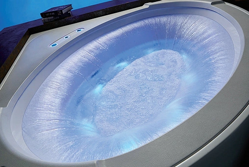 Ванна акриловая с гидромассажем Gemy 155x155 G9252