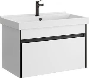 Тумба под умывальник подвесная Aqwella Urban 80 белый URB0108W Тумба под умывальник подвесная Aqwella Urban 80 белый URB0108W, 1