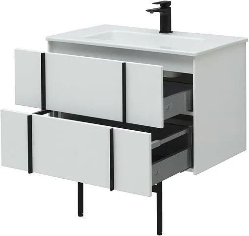 Тумба под умывальник подвесной Allen Brau Reality 80 белый 1.32005.WM