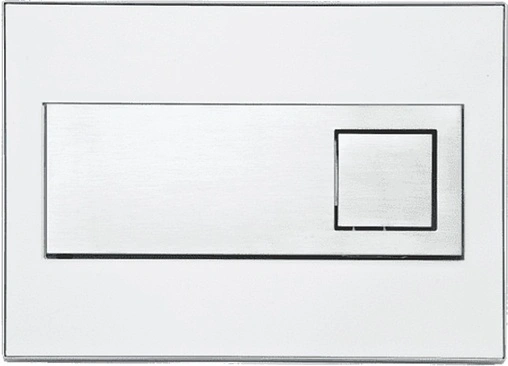 Инсталляция для подвесного унитаза Set 3 в 1 Pestan Fluenta SET40006356DW кнопки/белый, рамка/белый
