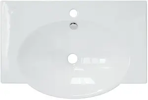 Раковина Sanita Luxe Infinity 65 белый INF65SLWB01 Раковина Sanita Luxe Infinity 65 белый INF65SLWB01, 5