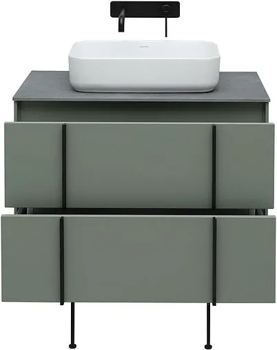 Тумба-умывальник подвесной Allen Brau Reality 80 олива 1.32005.CGM+