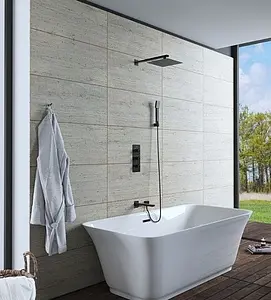 Душевая система с термостатом для ванны Timo Petruma чёрный матовый SX-5049/03SM Душевая система с термостатом для ванны Timo Petruma чёрный матовый SX-5049/03SM, 4