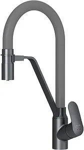 Смеситель для кухни с подключением к фильтру Am.Pm Like чёрный/серый F8007825, 1