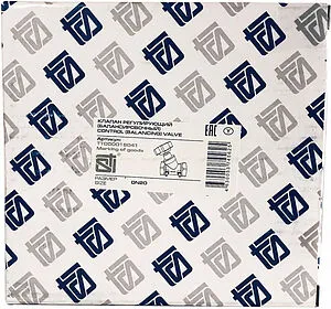 Балансировочный клапан ¾&quot;в х ¾&quot;в Kvs 6 STI 01.02.0000200, 4