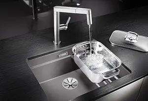 Смеситель для кухни с выдвижным изливом Blanco Panera-S нержавеющая сталь 521547, 5