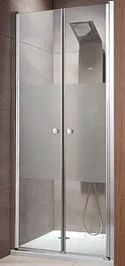 Дверь в нишу 700мм прозрачное, матовое стекло Radaway EOS DWD 70 37783-01-12N, 1