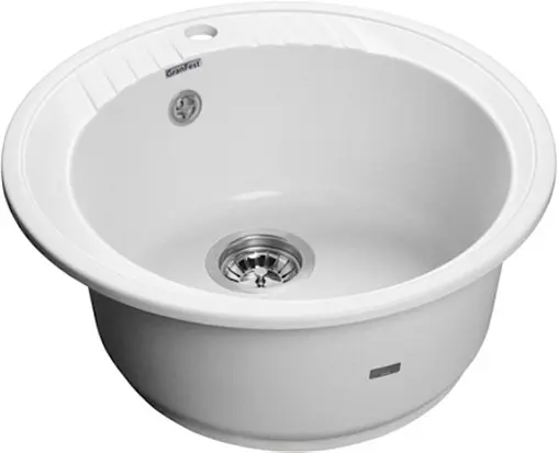 Мойка кухонная GranFest Rondo R-520 иней