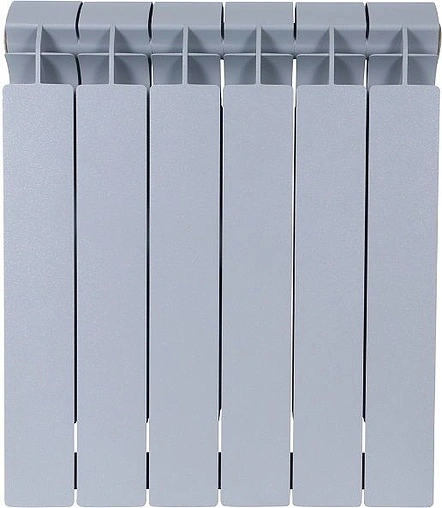 Радиатор биметаллический 6 секций Global Style Plus 500 серый Радиатор биметаллический 6 секций Global Style Plus 500 серый