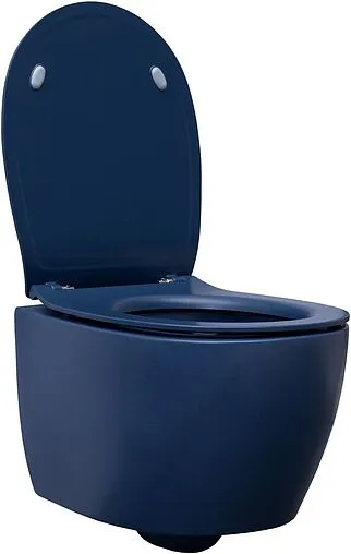 Унитаз подвесной безободковый Allen Brau Fantasy индиго 4.11004.ID