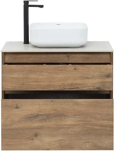 Тумба под умывальник подвесная Aquanet Nova Lite 75 дуб рустикальный 00249515