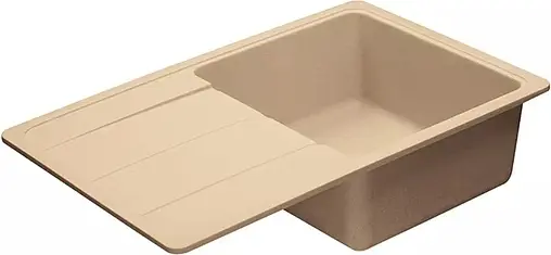 Мойка кухонная Aquaton Аманда 78 латте 1A712832AD260 Мойка кухонная Aquaton Аманда 78 латте 1A712832AD260