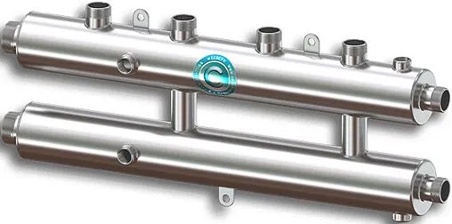 Коллектор распределительный 3 контура 1¼&quot;н x 1&quot;н Север-R-КМ2+1(Aisi) 1955034