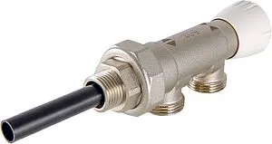 Инжекторный узел для подключения радиатора ¾"ек x ½"н / зонд Valtec VT.025.N.E04100 Инжекторный узел для подключения радиатора ¾"ек x ½"н / зонд Valtec VT.025.N.E04100, 4