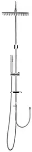 Душевая система без смесителя Swedbe Calypso хром 5071, 4