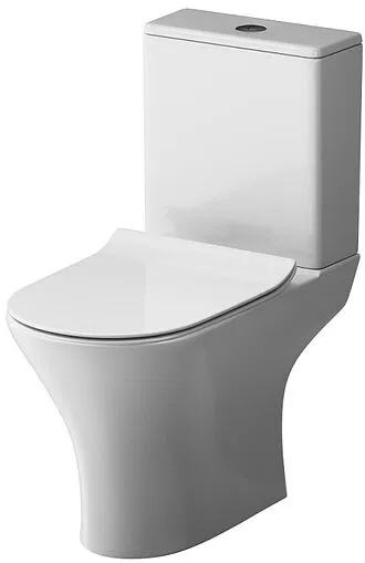 Унитаз-компакт безободковый Am.Pm Sense белый C748600SC