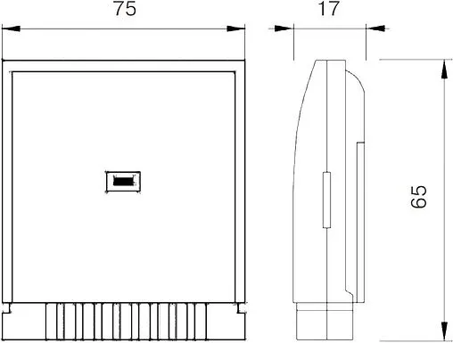 Беспроводной датчик наружной температуры Valtec SMART белый VT.C8.ZR.0