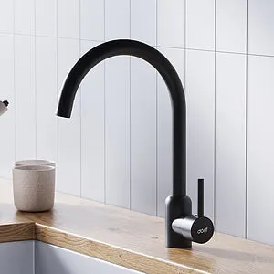 Смеситель для кухни Dorff Logic чёрный матовый D3007022, 5