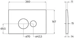 Инсталляция для подвесного унитаза Set 3 в 1 BelBagno BB026/BB081CR с кнопкой хром глянцевый Инсталляция для подвесного унитаза Set 3 в 1 BelBagno BB026/BB081CR с кнопкой хром глянцевый, 3