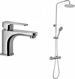 Комплект для душа 2 в 1 Paffoni Sly хром 00255128 Комплект для душа 2 в 1 Paffoni Sly хром 00255128, 1
