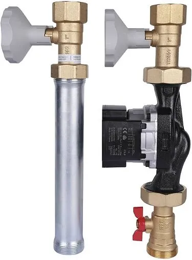 Насосный модуль с прямым контуром 1¼&quot;в х 1½&quot;н Meibes UK M66812.36 с насосом Grundfos UPM3 Hybrid 32-70