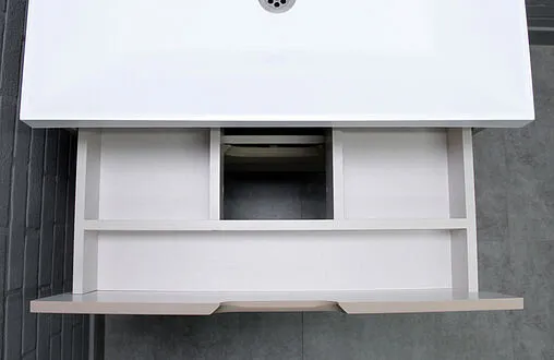 Тумба под умывальник подвесной Домино Classica 70 латте DD2508T