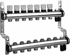 Группа коллекторная без расходомеров 7 отводов 1"в/в x ¾"ек Meibes M1794127 Группа коллекторная без расходомеров 7 отводов 1"в/в x ¾"ек Meibes M1794127