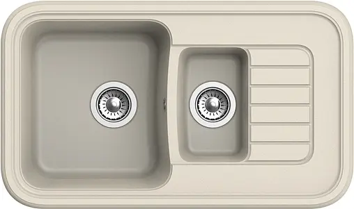 Мойка кухонная Ewigstein Antik A-R50 бежевый