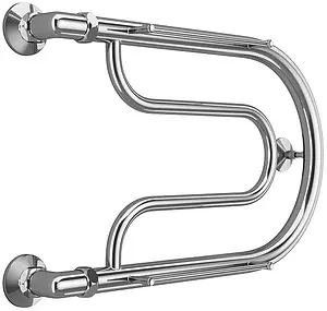 Полотенцесушитель водяной Terminus Фокстрот 1&quot; БШ 320х500 полированная сталь 4620768881015, 1