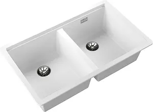 Мойка кухонная Teka Radea R10 2B 750 M-TG белый арктик 115260040 Мойка кухонная Teka Radea R10 2B 750 M-TG белый арктик 115260040, 3