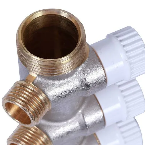 Коллектор регулирующий проходной 4 отвода 1"в/н x ½"н Stout SMB 6852 011204 Коллектор регулирующий проходной 4 отвода 1"в/н x ½"н Stout SMB 6852 011204