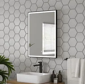 Зеркало с подсветкой Continent Strong Black Led 60x80 с подогревом чёрный ЗЛП345 Зеркало с подсветкой Continent Strong Black Led 60x80 с подогревом чёрный ЗЛП345, 5