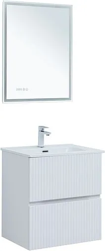 Тумба под умывальник Aquanet Джейн 60 белый матовый 00313284