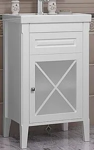 Тумба под умывальник напольный Opadiris Палермо 50 белый 00-00002358, 1