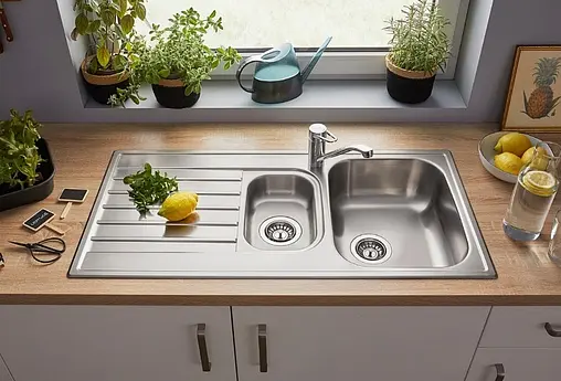 Мойка кухонная Blanco Livit II 6 S 100 нержавеющая сталь 526623