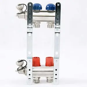 Группа коллекторная без расходомеров 2 отвода 1&quot;в/в x ¾&quot;ек Uni-fitt 441E4302, 3