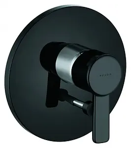 Смеситель для ванны скрытого монтажа Kludi Zenta чёрный/хром 386508675 Смеситель для ванны скрытого монтажа Kludi Zenta чёрный/хром 386508675, 1